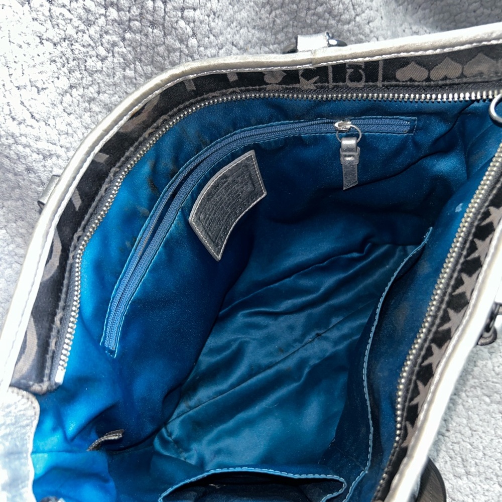 Coach Bandana Glitter Butterfly Tote